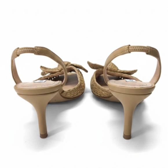 Charles David Tan Espadrille Slingback Heels - Picture 4 of 4